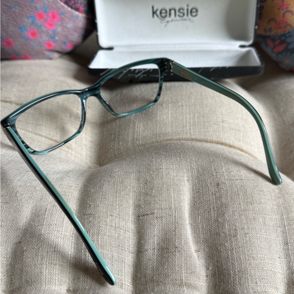 Kensie Forest Green Men's Glasses - Picture 4 of 5